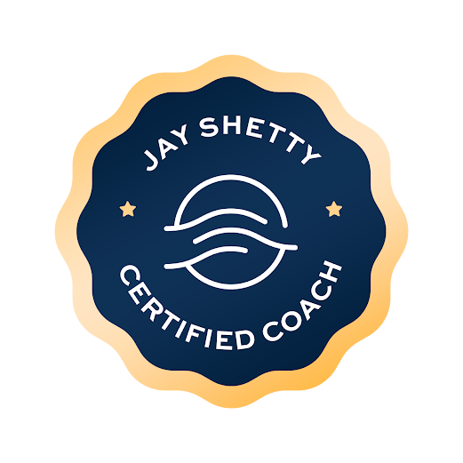 Jay Shetty Certified Coach badge